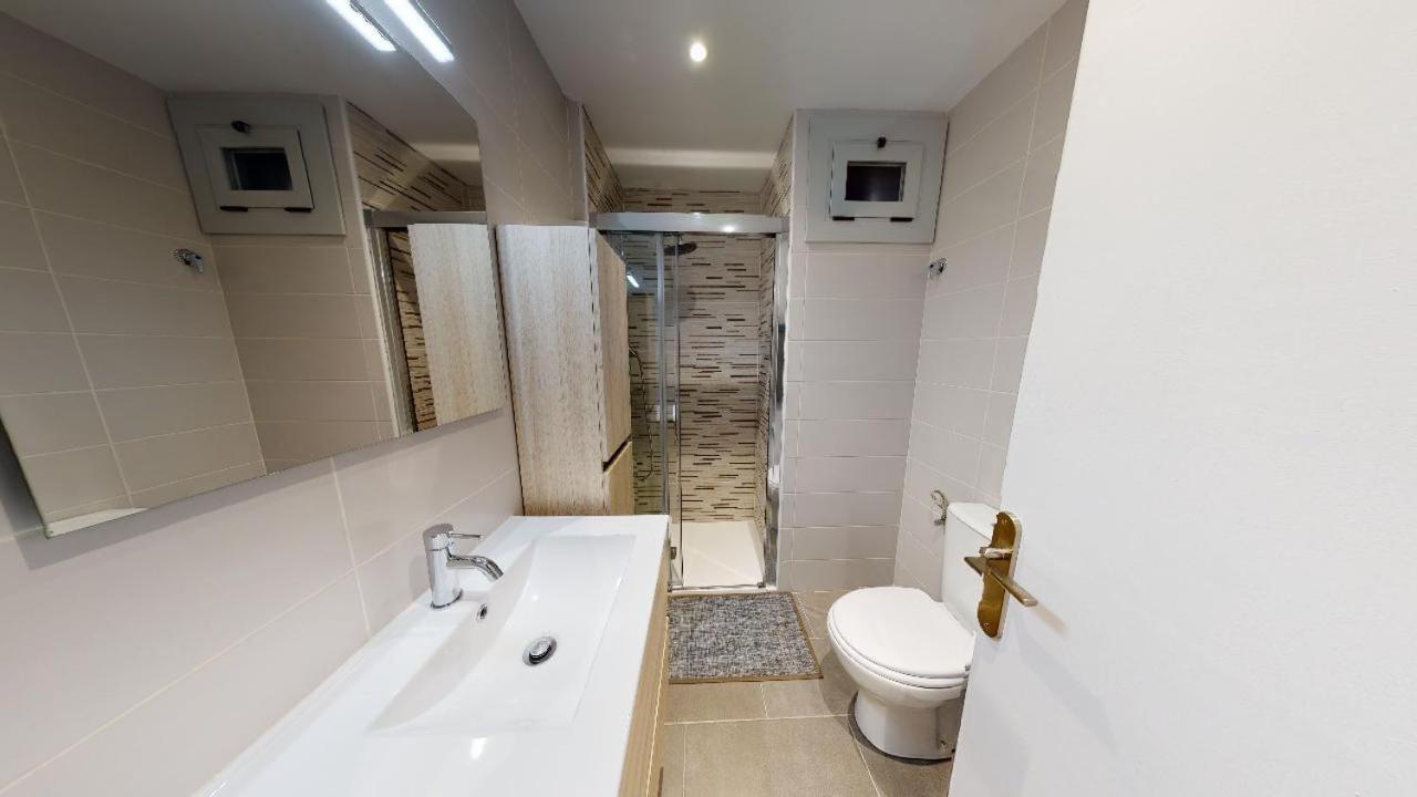 Apartamento Atico con vista mar. 50 m de la playa - CASA NOVA 13 Rosas Exterior foto